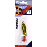 Блешня для риболовлі, коливна, ZEOX Kastmaster, вага 7г, колір Gold